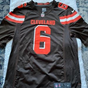 NFL Cleveland Browns Baker Mayfield Short Sleeve Jersey Size L
